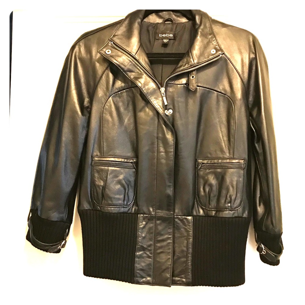 Stylish leather jacket